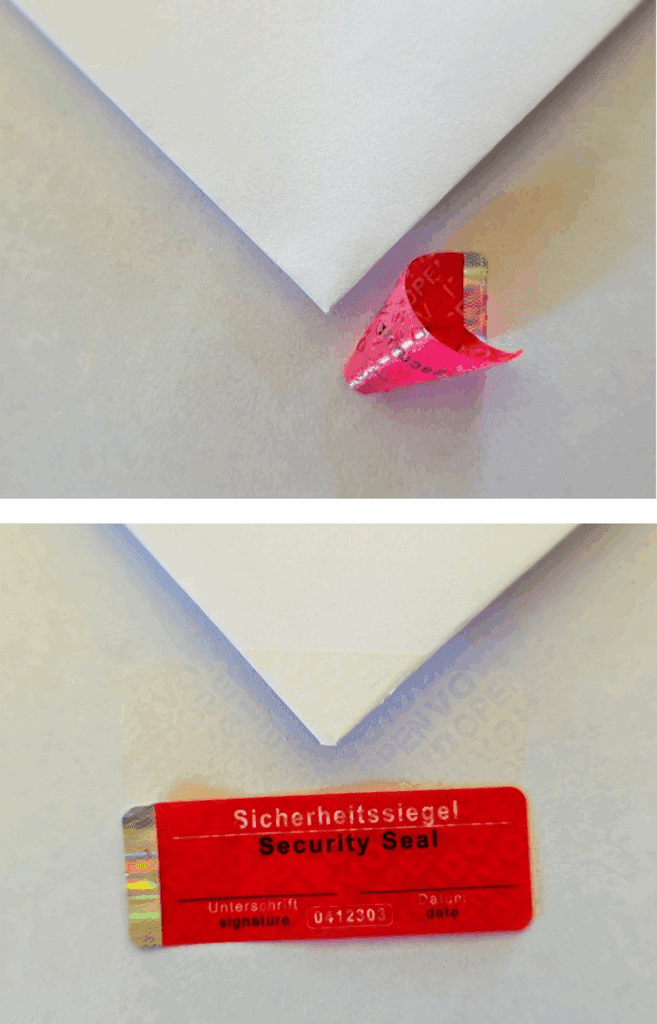 ✉️ Vertrauliche Dokumente und Sendungen sicher versiegeln – mit Hilfe von Sicherheitsetiketten 3 image 1