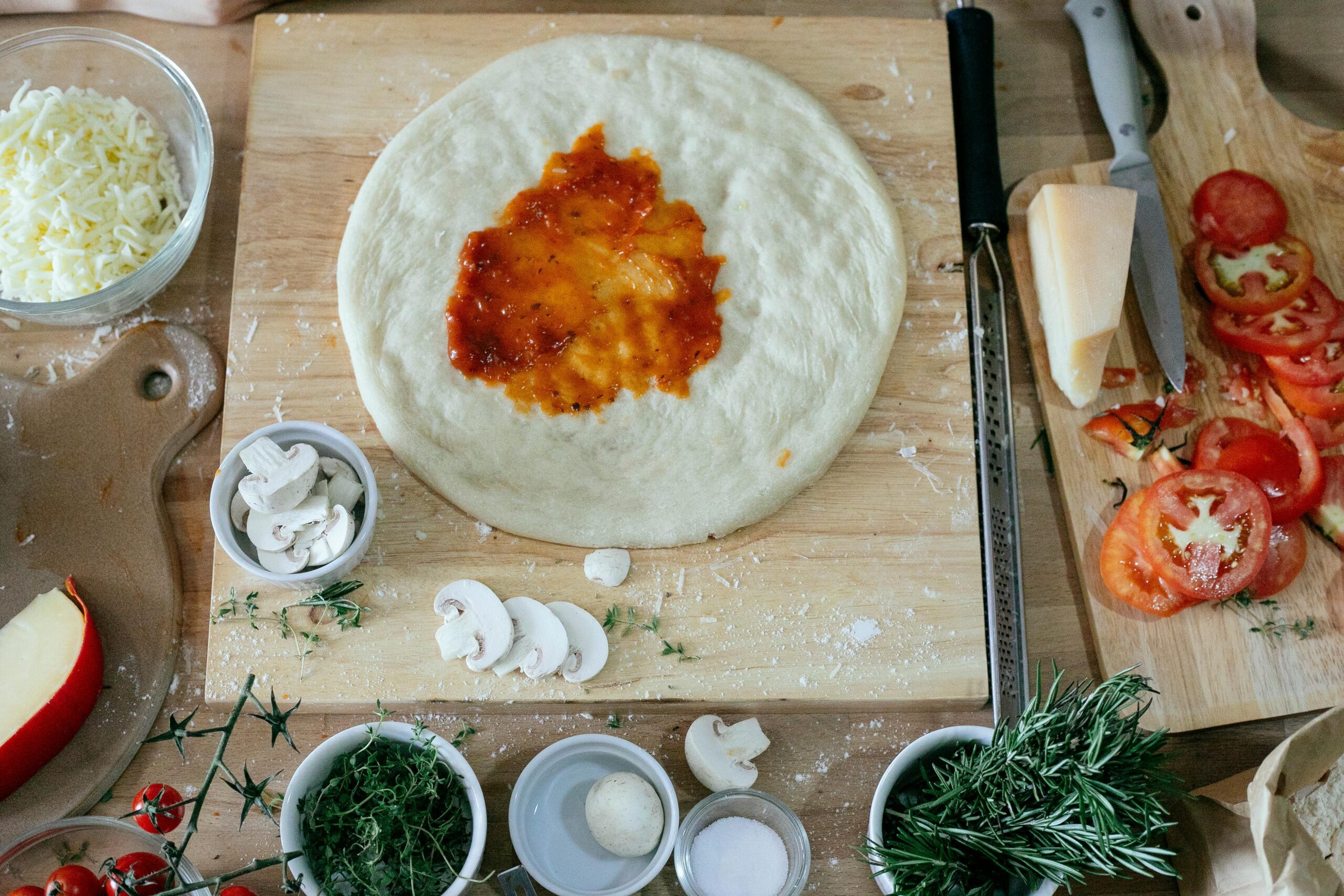 Warum wird der Pizzaboden in der Mitte matschig?