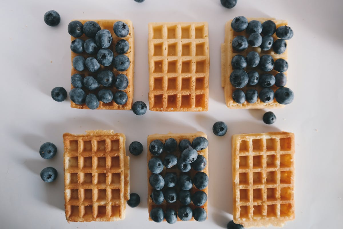 Warum kleben Waffeln in der Mitte des Waffeleisens fest