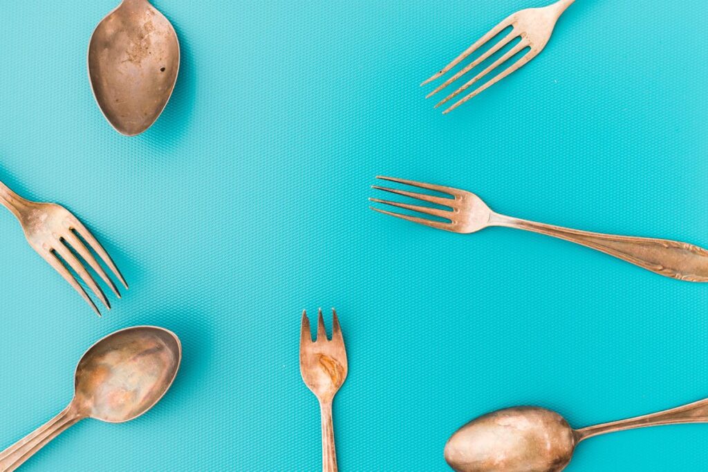 Wie entferne ich Rostflecken von meinem Besteck? 9 Wie entferne ich Rostflecken von meinem Besteck?